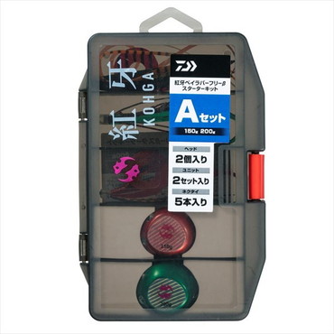 ダイワ タイラバ 鯛ラバ 紅牙ベイラバーフリー βスターターキット 150g･200g Aセット