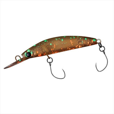 ダイワ トラウトプラグ プレッソ ダブルクラッチ 45F1 tuned by HMKL ヤドクブラウン