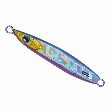 ダイワ メタルジグ 鏡牙ジグリアフォール150g クラッシュホロブルピンラメ 【キャスティングオリジナルカラー】