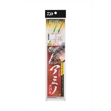 ダイワ 仕掛け 職人船サビキ アミノメバル6本旨しらす ハイアピール 6号-ハリス0.8号
