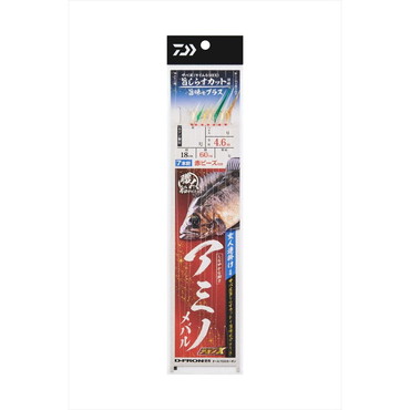 ダイワ 仕掛け 職人船サビキ アミノメバル7本旨しらす 玄人連掛け 6号-ハリス0.8号