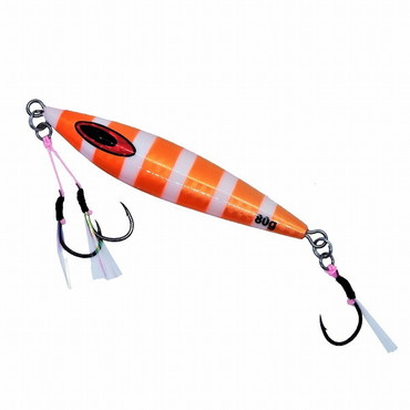 ダイワ メタルジグ FKジグSLJ 80g 東北オレンジゼブラグロー 【キャスティングオリジナルカラー】