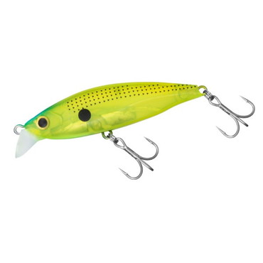 ダイワ シーバスルアー モアザン グルービン65S マット透けチャートボラコノ