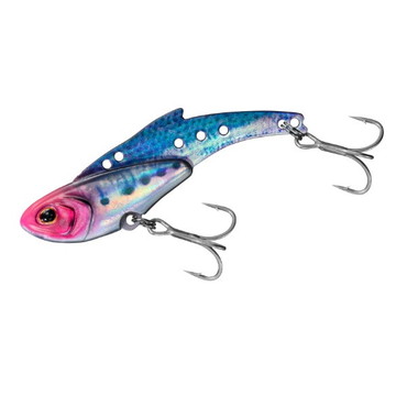 ダイワ シーバスルアー モアザン リアルスティールTG18 UVリアルブルピンイワシ