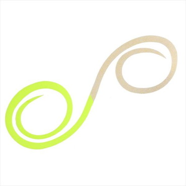 ダイワ タイラバ 鯛ラバ 紅牙シリコンネクタイ 3Dやり過ぎツインカーリー マズメチャート+ゴールドラメ