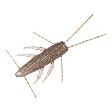 ダイワ ワーム スティーズ ブラーモ 1.7インチ スジエビグリーンフレーク