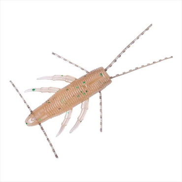 ダイワ ワーム スティーズ ブラーモ 1.7インチ グリーンシュリンプ