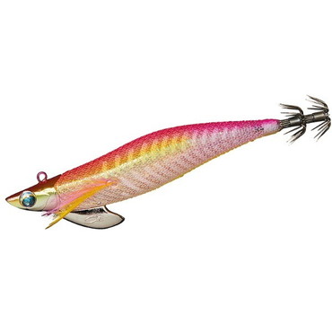 ダイワ エギ エメラルダスボート2 3.25号 30g クリア-ピンク&イエロー