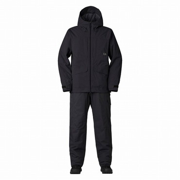 【訳あり】ダイワ 防寒服アウター DW-3224 レインマックス(RAINMAX) アングラーズウィンタースーツ ブラック 2XL