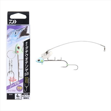 ダイワ 仕掛け 波止タチウオテンヤSSノーマル 3S ルミノーバ/青夜光