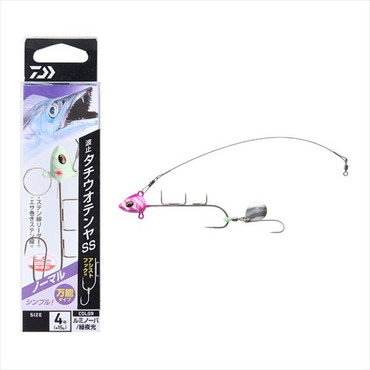 ダイワ 仕掛け 波止タチウオテンヤSSノーマル 3S ルミノーバ/紫ゼブラ