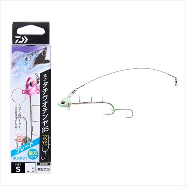 ダイワ 仕掛け 波止タチウオテンヤSSブレード 2S ルミノーバ/緑夜光
