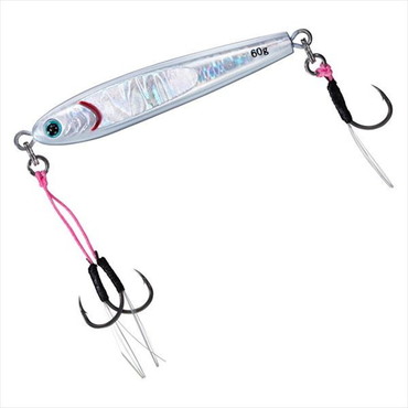 ダイワ メタルジグ TGベイト スーパーライトジギング 80g ケイムラMGフルシルバー