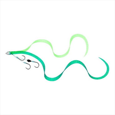 ダイワ タイラバ 鯛ラバ 紅牙替えユニットβSS やり過ぎカーリー3本針 グリーンラメ+紅牙グリーン