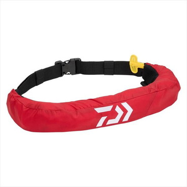 ダイワ ライフジャケット DF-2724 インフレータブルライフジャケット レッド フリー(ウエストタイプ自動・手動膨脹式)