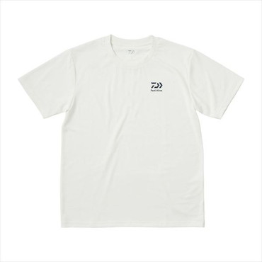 ダイワ ウェア DE-8625 ショートスリーブ スモールロゴTシャツ ホワイト XL