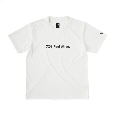 ダイワ ウェア DE-9525 サンブロックドライシャツ ホワイト M