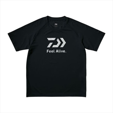 ダイワ ウェア DE-3925 Feel Alive ドライTシャツ ブラック L