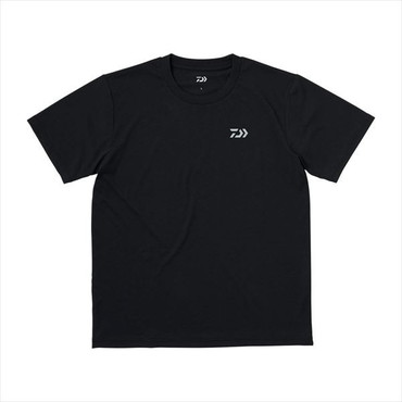 ダイワ ウェア DE-8325 ショートスリーブ バックプリントTシャツ ブラック XL