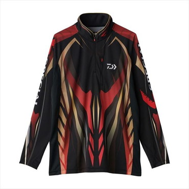 ダイワ ウェア DE-7025 スペシャルロングスリーブシャツ マグマブラック 3XL