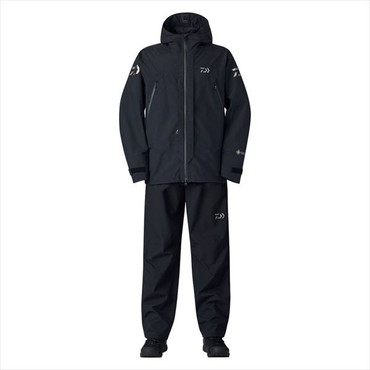 ダイワ レインウェア DR-1825 GORE-TEX コンビアップレインスーツ ブラック 2XL