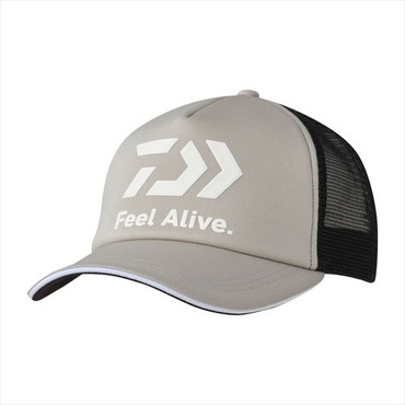 ダイワ 帽子 DC-6225 FeelAlive ソフトハーフメッシュキャップ グレー フリー