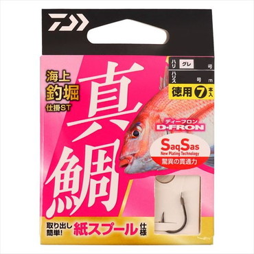 ダイワ 仕掛け 海上釣堀仕掛ST 真鯛徳用 12号-ハリス4号