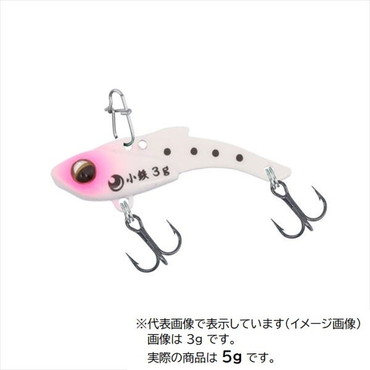 ダイワ 月下美人 小鉄5g 夜光ピンクシラス