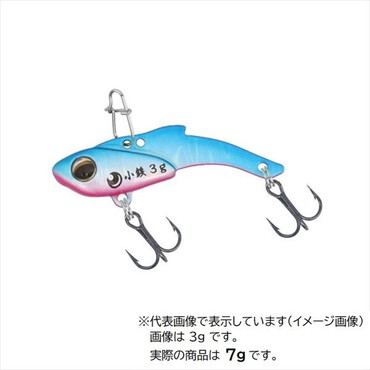 ダイワ 月下美人 小鉄7g ケイムラブルピン