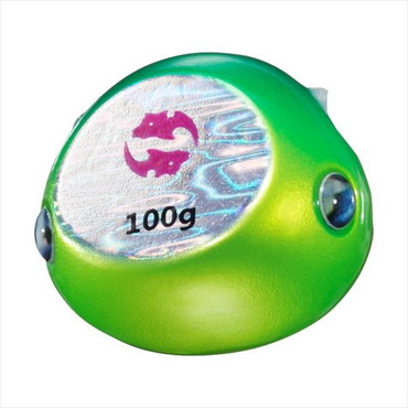 ダイワ タイラバ 鯛ラバ 紅牙ベイラバーフリーβヘッド 100g ケイムラライムグリーン