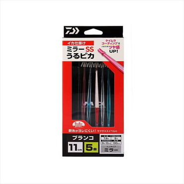 ダイワ 仕掛け イカ仕掛ミラー 11SS 5本 うるピカ