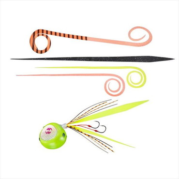 ダイワ タイラバ 鯛ラバ 紅牙ベイラバーフリーβラバーアソートパック200gドチャート