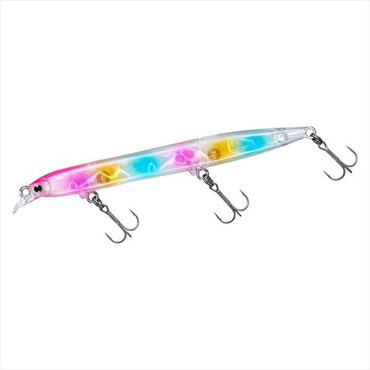 ダイワ シーバスルアー モアザン ヒソカ 95F-SSR クリアキャンディー