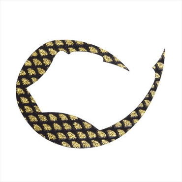 ダイワ タイラバ 鯛ラバ 紅牙シリコンネクタイパデシャ極厚 L リバーシブルブラック&レッド