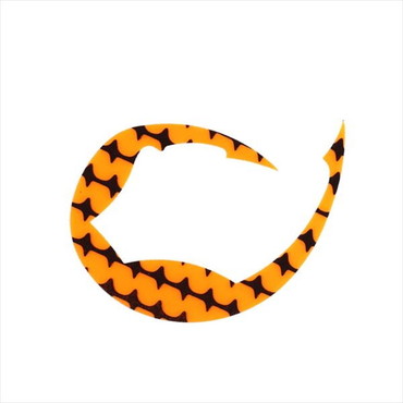 ダイワ タイラバ 鯛ラバ 紅牙シリコンネクタイパデシャ極厚 L 串オレンジ