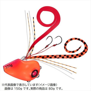 ダイワ タイラバ 鯛ラバ 紅牙カレントブレイカートリニティβ 80g 紅牙オレンジ