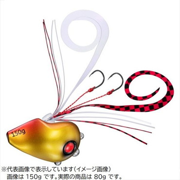 ダイワ タイラバ 鯛ラバ 紅牙カレントブレイカートリニティβ 80g アカキン