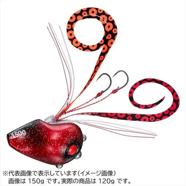 ダイワ タイラバ 鯛ラバ 紅牙カレントブレイカートリニティβ 120g 紅牙レッド