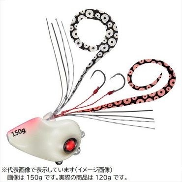 ダイワ タイラバ 鯛ラバ 紅牙カレントブレイカートリニティβ 120g 桜グロー