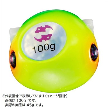 ダイワ タイラバ 鯛ラバ 紅牙ベイラバーフリーβTGヘッド45g ドチャート