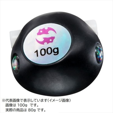 ダイワ タイラバ 鯛ラバ 紅牙ベイラバーフリーβTGヘッド80g ステルスブラック