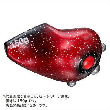 ダイワ タイラバ 鯛ラバ 紅牙カレントブレイカートリニティβヘッド 120g 紅牙レッド