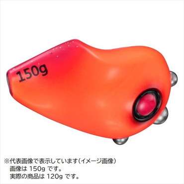 ダイワ タイラバ 鯛ラバ 紅牙カレントブレイカートリニティβヘッド 120g 紅牙オレンジ