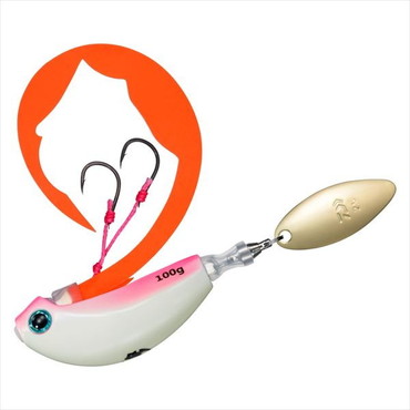 ダイワ タイラバ 鯛ラバ 紅牙ブレードブレイカーTG玉神 アマダイチューン 100G 桜グロー