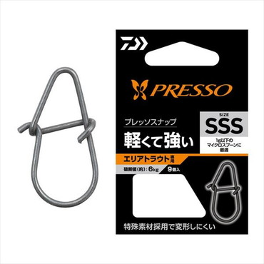 ダイワ スナップ・リング プレッソスナップ SSS