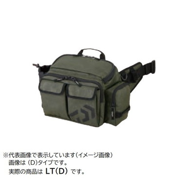 ダイワ タックルバッグ ヒップバッグLT(D) スパイラルオリーブ