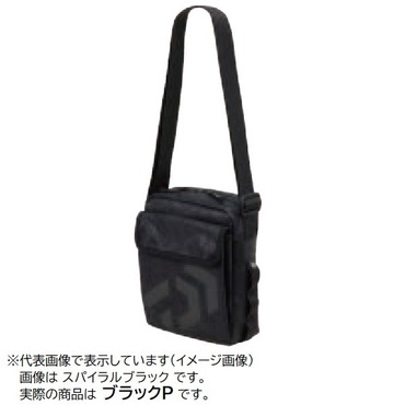 ダイワ タックルバッグ ショルダーポーチ(D) ブラックP