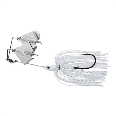 ダイワ スピナーベイト バズベイト スティーズ ツインバズ 1/4oz キタサンホワイト