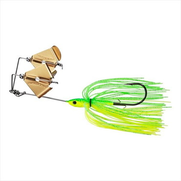 ダイワ スピナーベイト バズベイト スティーズ ツインバズ 1/4oz ライムチャート