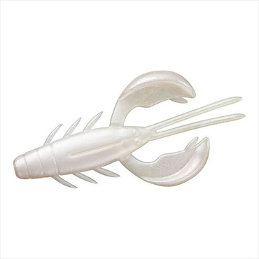 ダイワ ワーム ミドルゲーム ドラミングクロー2.4 グローホワイト